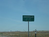 USA - Amarillo TX - City Sign (20 Apr 2009)